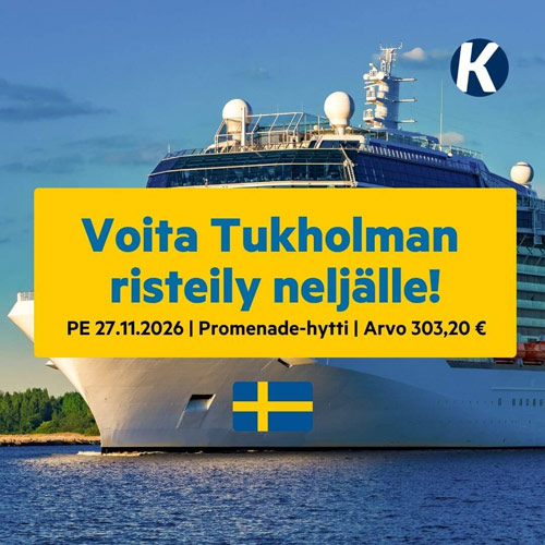 Osallistu 1000€ keittiölahjakortin arvontaan
